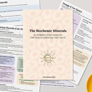 A Clear Introduction to the 12 Cell Salts